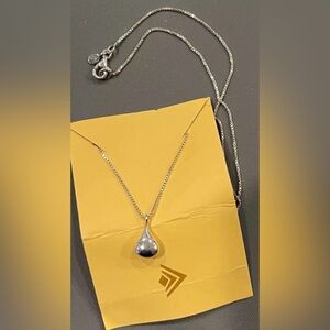 Silpada Sterling Silver Petite Pair Teardrop Pendant Necklace N2716